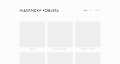 Desktop Screenshot of alexandra-roberts.com
